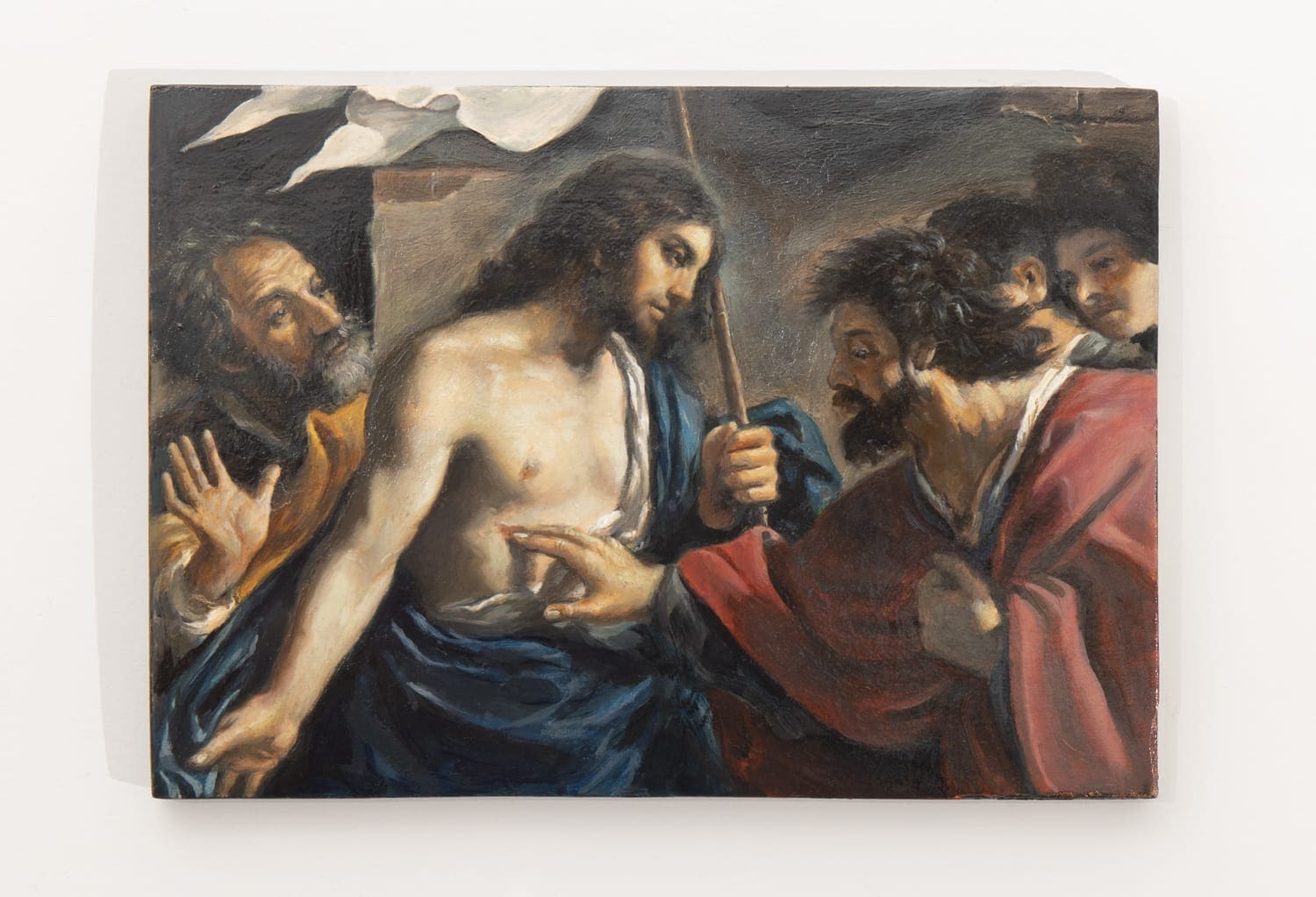 The incredulity of Saint Thomas: Limited by history