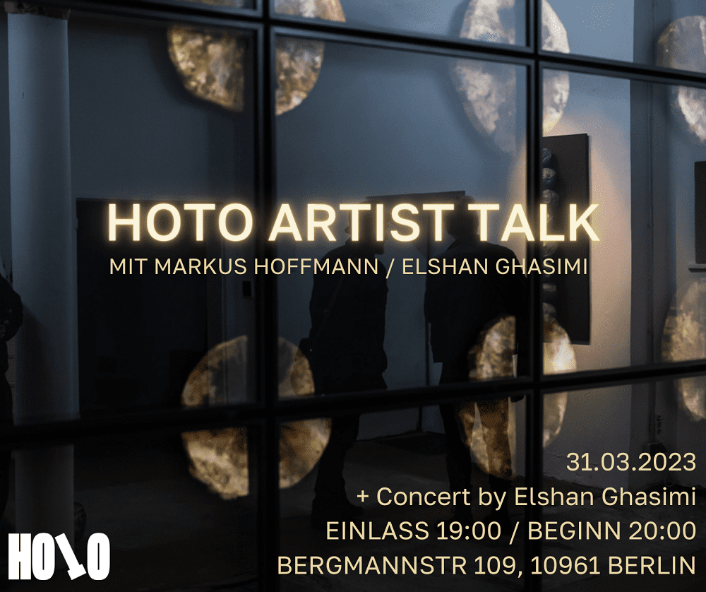 Artist talk and concert: Markus Hoffmann in conversation with Elshan Ghasimi