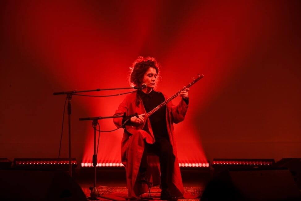 Elshan Ghasimi at WOMEX 2023 in A Coruña, Spain